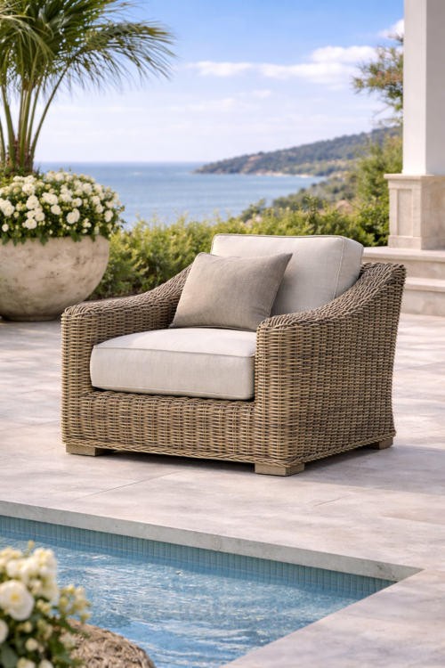 Barcelona Luxury Bespoke Outdoor Club Chair