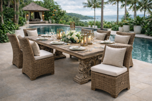 Barcelona Signature Bespoke Outdoor Armless Dining Chair