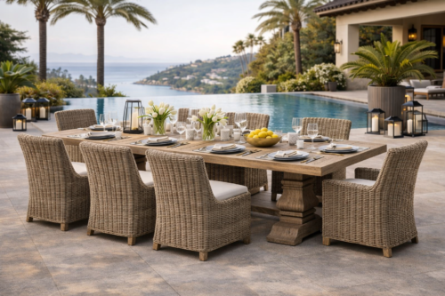 Coyote Luxury Outdoor Dining Table