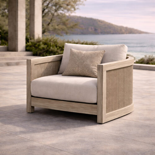 Capri Armchair - Greystone