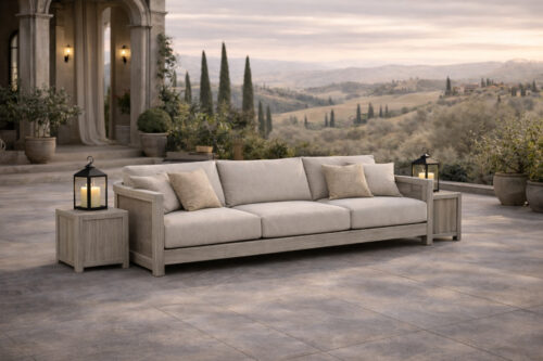 Capri Sofa - Greystone