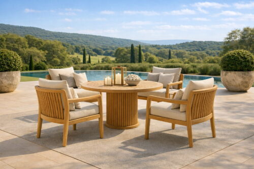 Positano Round Dining Table