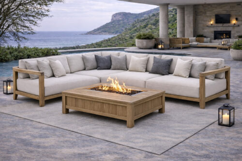 Saki Corner Chaise Sofa
