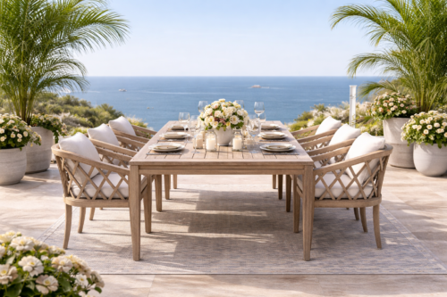 Venice Signature Outdoor Dining Table