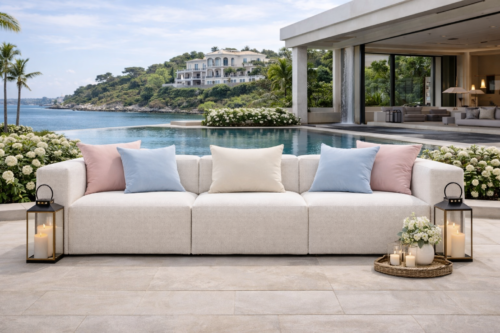 Mustique Bespoke Four Seater Sofa