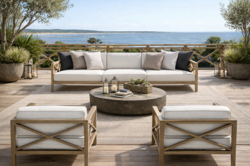 Maui Luxury Outdoor Three Seater Sofa