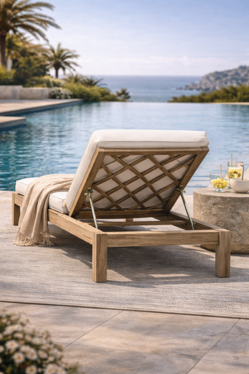 Venice Bespoke Signature Outdoor Sun Lounger