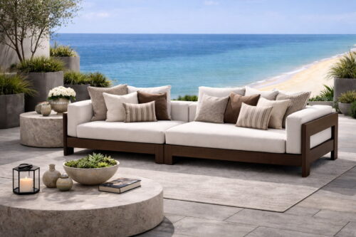 Naxos Bespoke Luxury Four Seater Outdoor Sofa