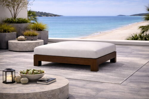 Naxos Bespoke Luxury Outdoor Ottoman