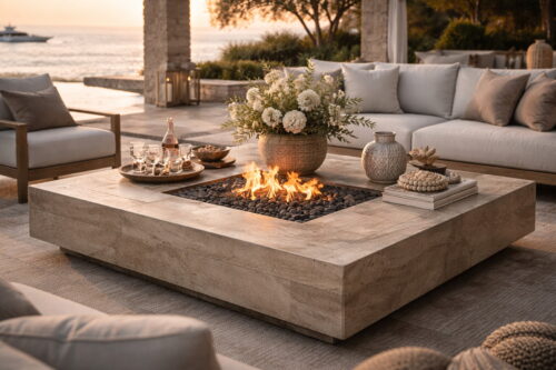 Plaza Fire Pit Table