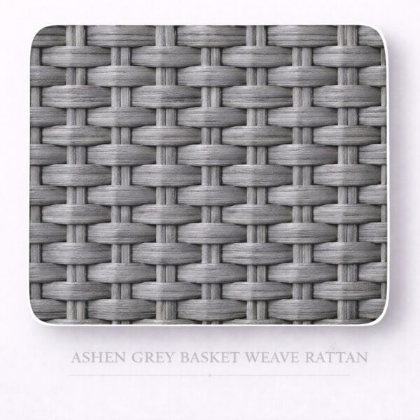 Ashen Grey - Basket Weave