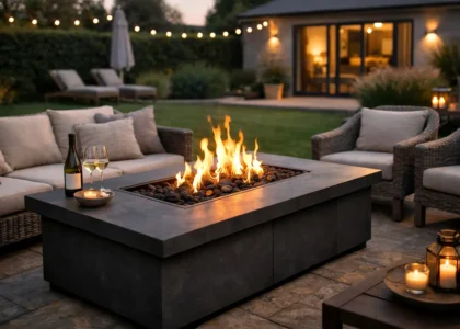 Choosing an Outdoor Fire Table UK