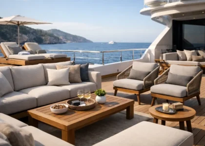 Yacht Deck Furniture That Earns Its Place
