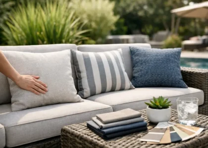 How to Choose Outdoor Upholstery That Lasts