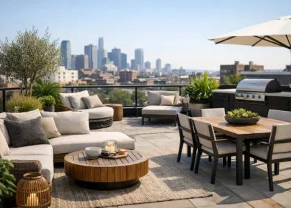 How to Furnish a Roof Terrace with Intent