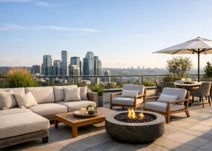 Roof Terrace Furniture Ideas for Elevated Living