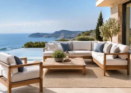 A Villa Outdoor Furniture Example That Endures