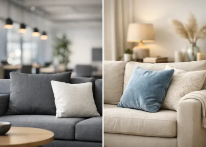 Contract Cushions Versus Domestic Cushions