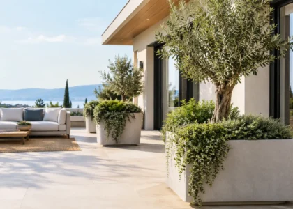 Outdoor Planters for Villas That Belong There